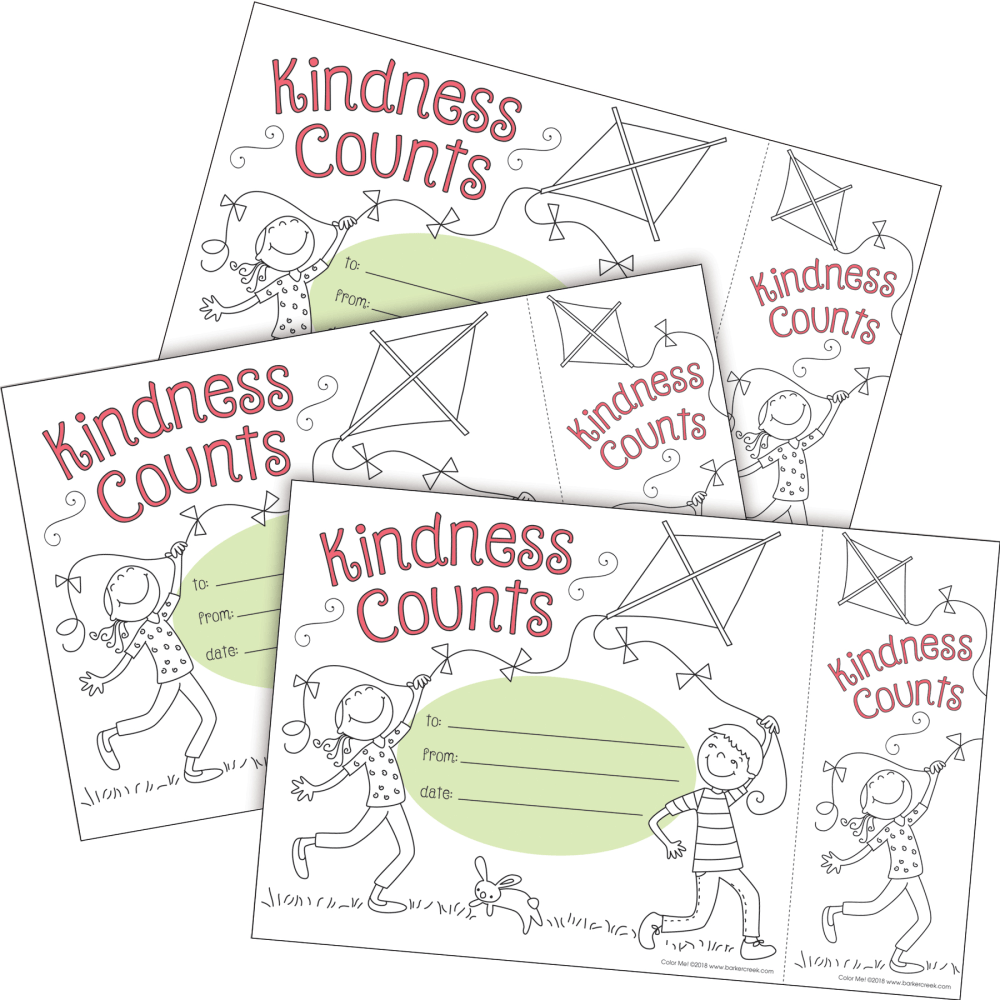 Barker Creek Color Me! Awards & Bookmarks Set,