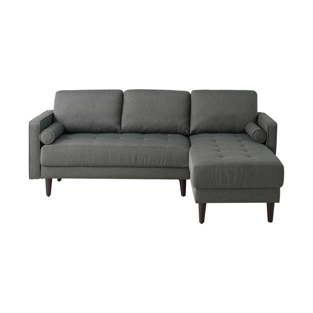 Lifestyle Solutions Lillian Polyester Sectional Sofa, 33-1/2”H x