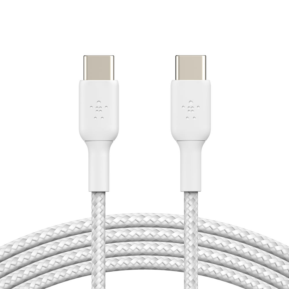 Belkin BoostCharge Braided USB-C To USB-C Cable, 1M/3.3ft,