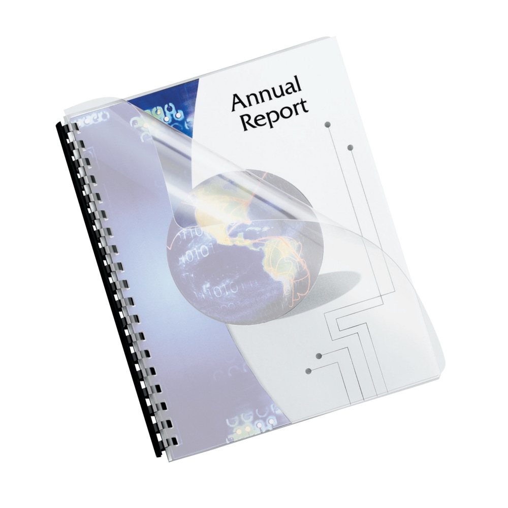 Fellowes® Futura Premium Heavyweight Binding Covers, 8 1/2"
