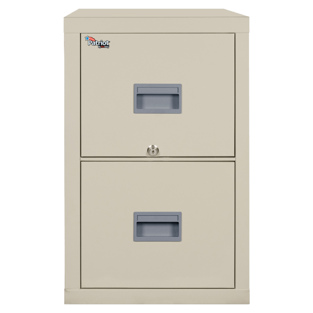 FireKing® Patriot 25"D Vertical 2-Drawer Fireproof File