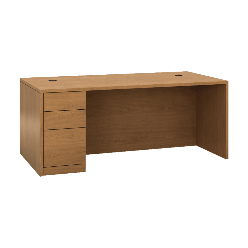 HON 10500 H105896L Pedestal Desk, 3-Drawer, 29.5"H x
