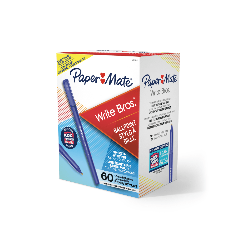 Paper Mate® Write Bros. Ballpoint Stick Pens, Medium