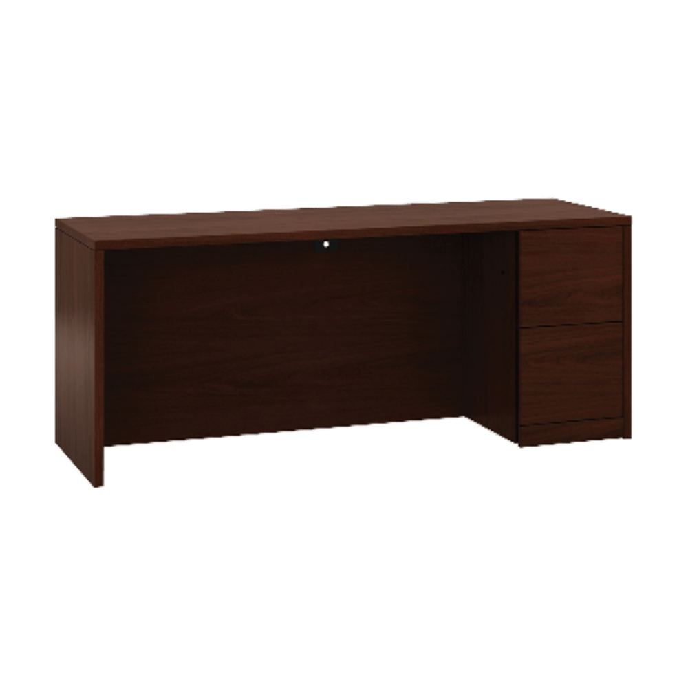HON® 10500 72"W Computer Desk Credenza With Right-Pedestal,