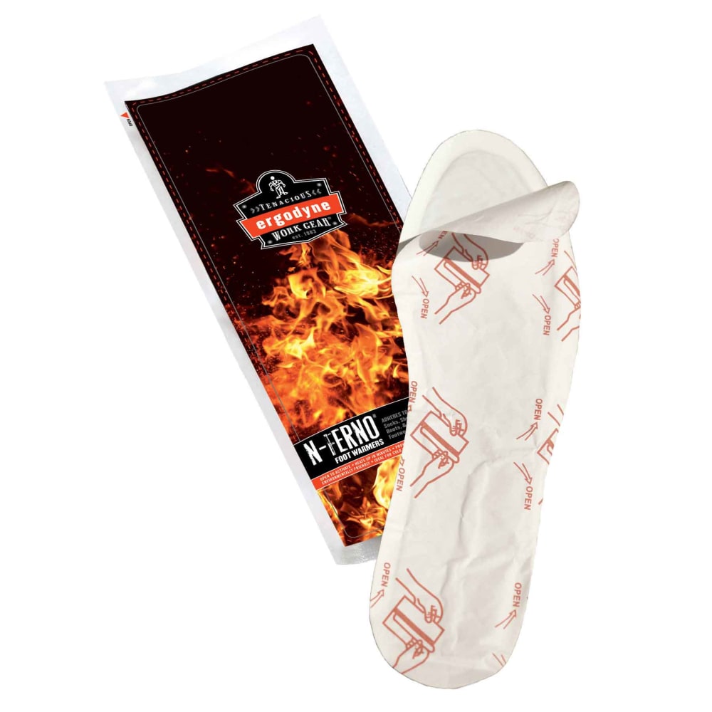Ergodyne N-Ferno 6995 Foot Warming Packs, 3" x