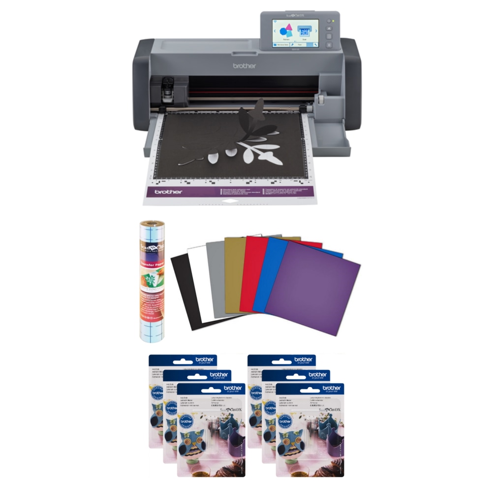 Brother® ScanNCut SDX125e 9-Piece DIY Cutting Machine Set