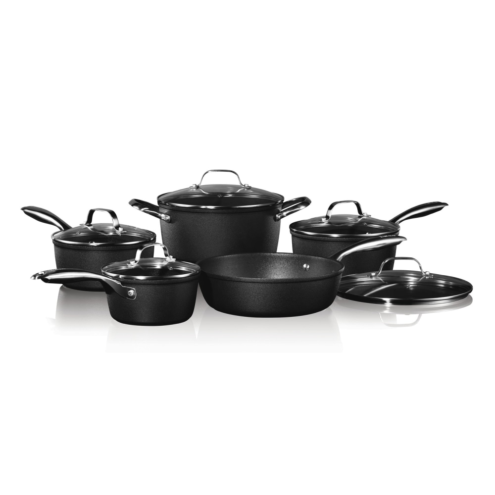 THE ROCK™ By Starfrit® Diamond 10-Piece Aluminum Nonstick