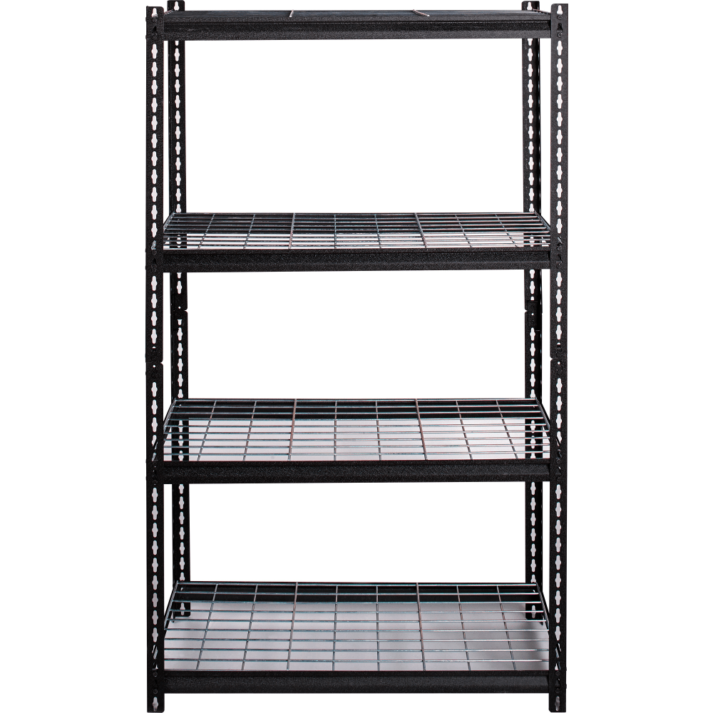 Lorell Wire Deck Shelving, 60"H x 36"W x
