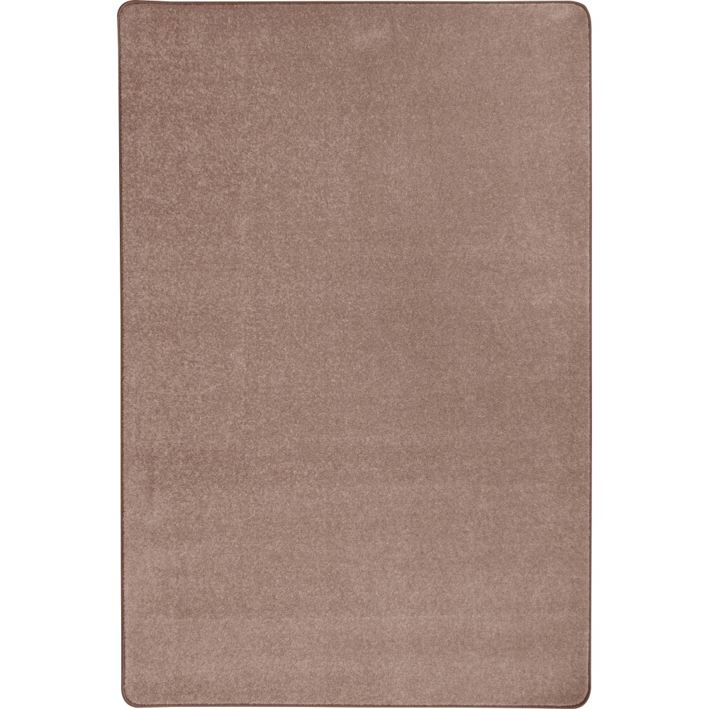 Joy Carpets Kid Essentials Solid Color Rectangle Area
