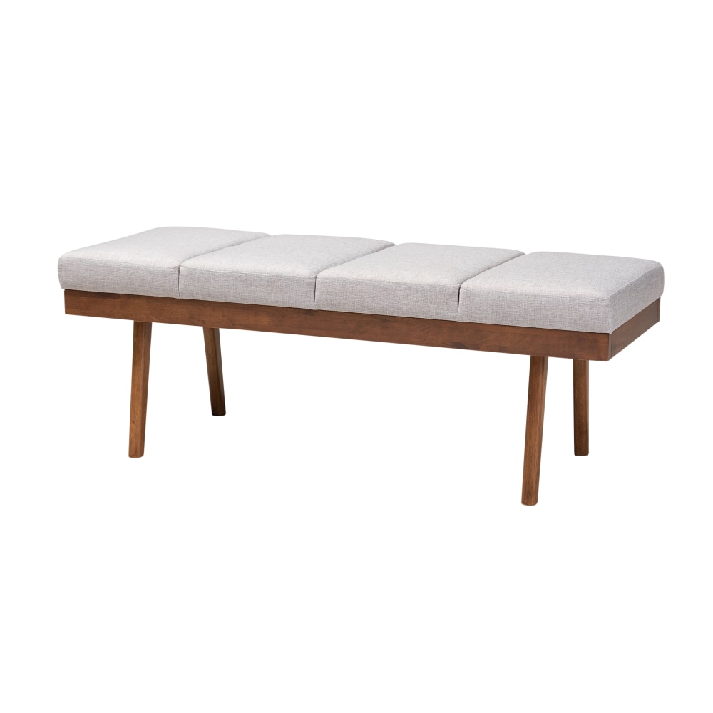 Baxton Studio 9303 Bench, Walnut