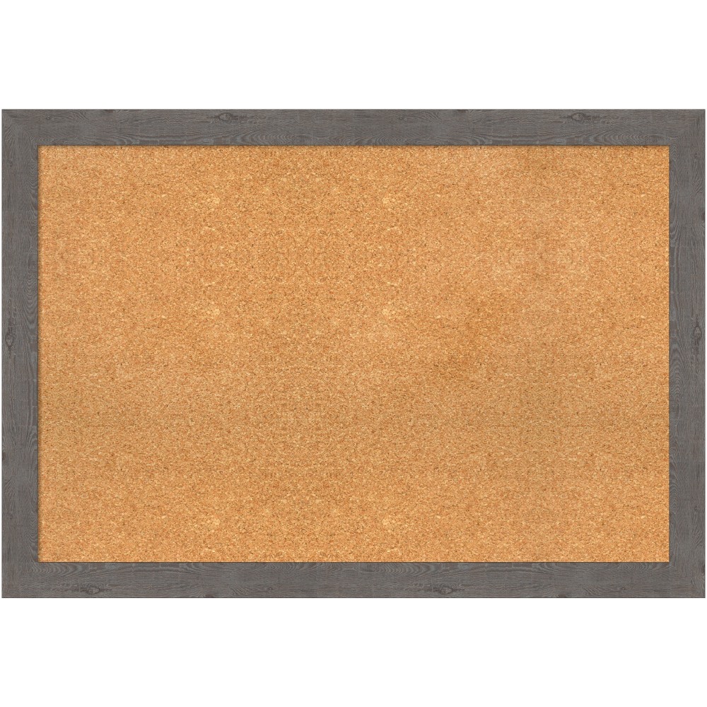 Amanti Art Non-Magnetic Cork Bulletin Board, 39" x