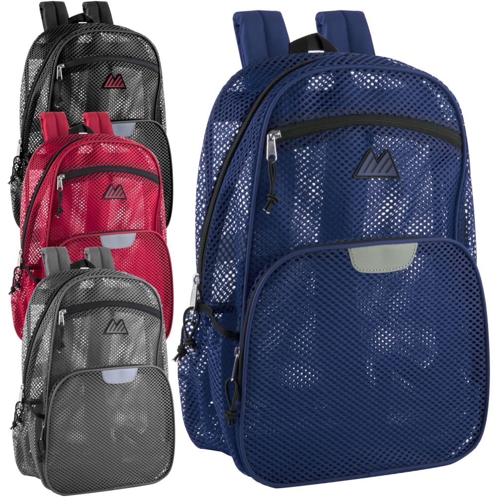 Trailmaker 8699 Pro Jersey Reflective Mesh Backpacks, Assorted