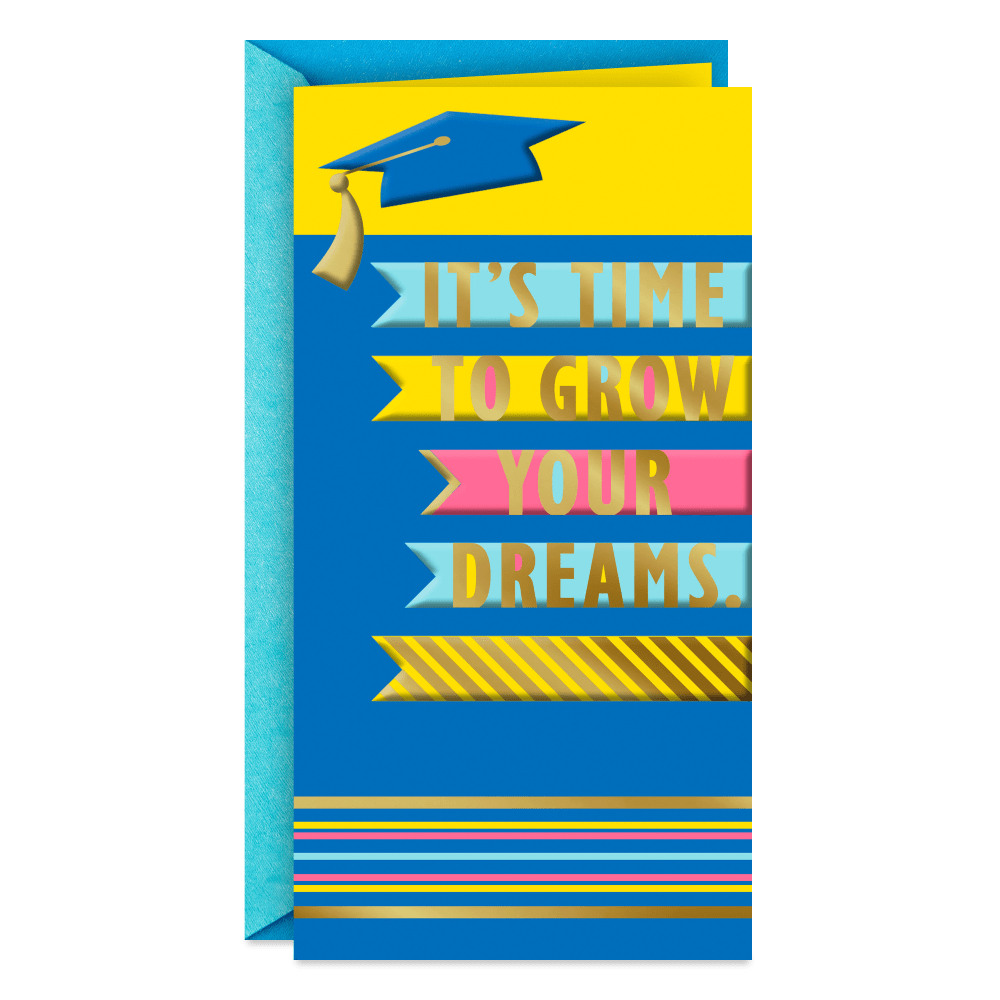 Hallmark Money Holder Graduation Card (Seed Money to