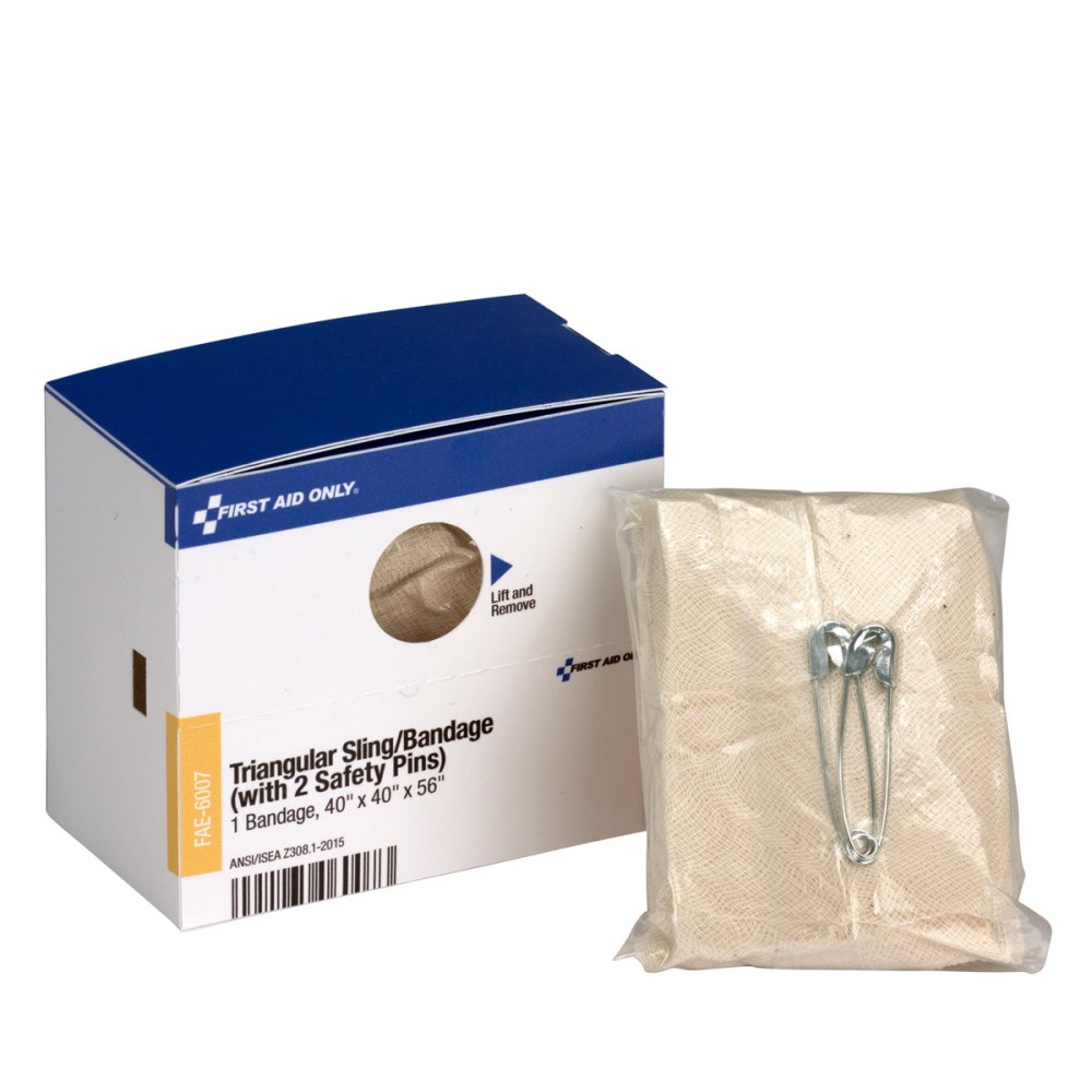 First Aid Only Triangular Sling/Bandage, 40" x 40"