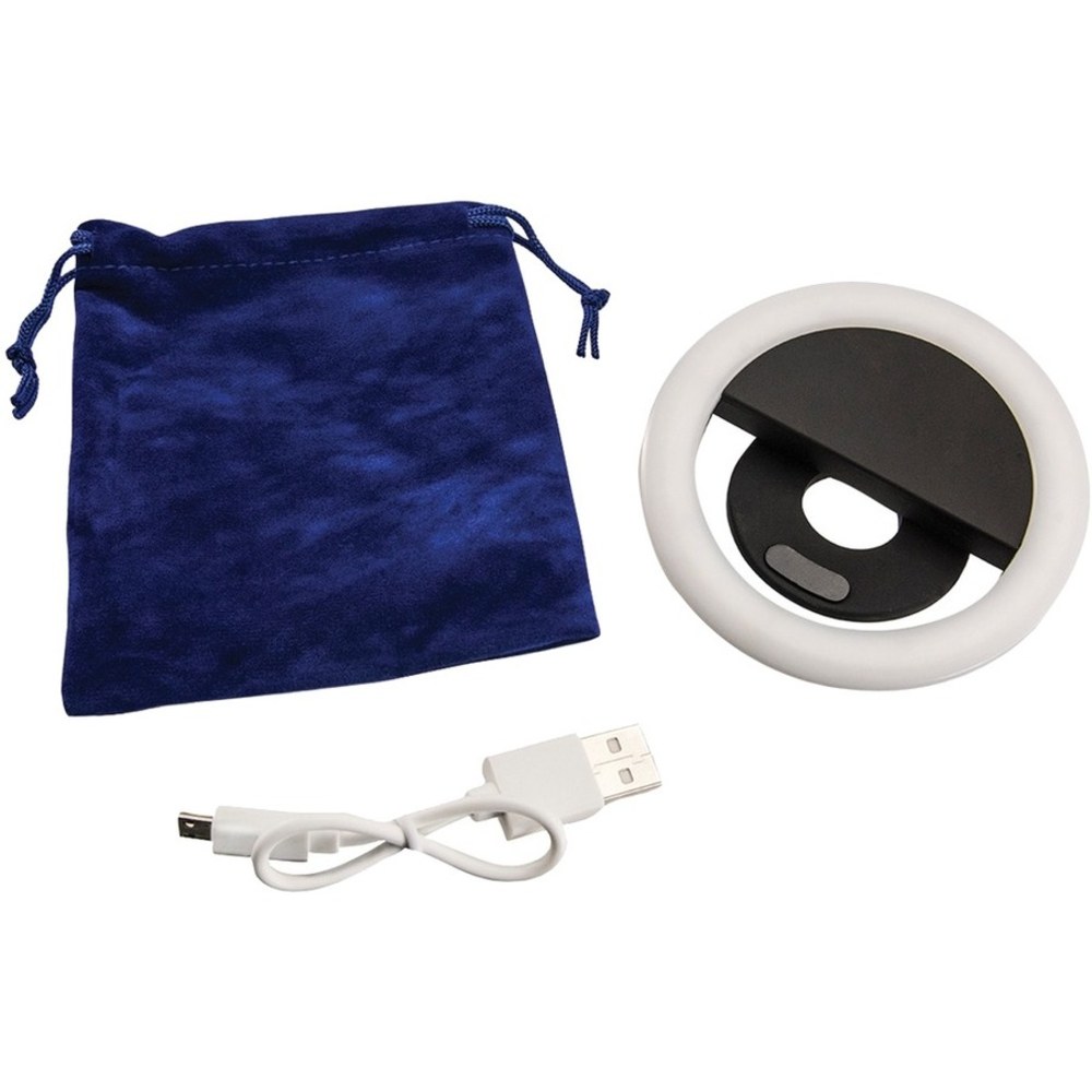 ARKON Rechargeable LED Clip-On Ring Light for iPhone
