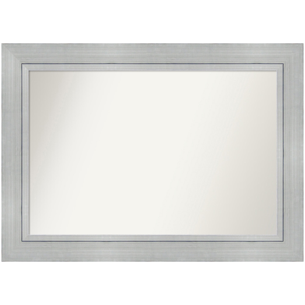 Amanti Art Non-Beveled Rectangle Wood-Framed Bathroom Wall