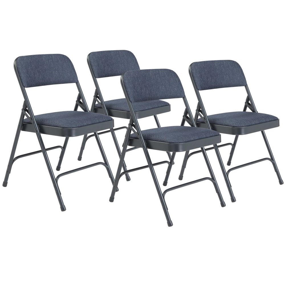 National Public Seating 2200 2-Hinge Folding Chairs,