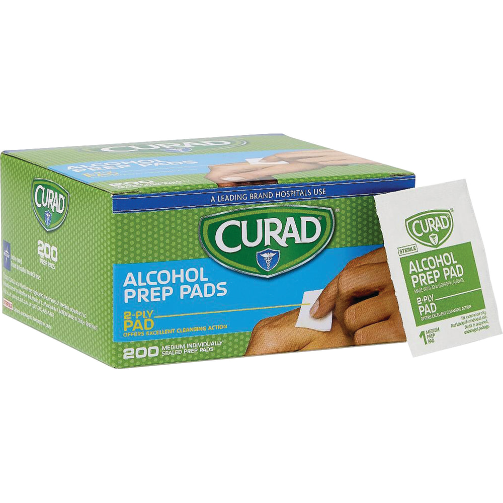CURAD® Sterile Alcohol Prep Pads, 1" x 1",