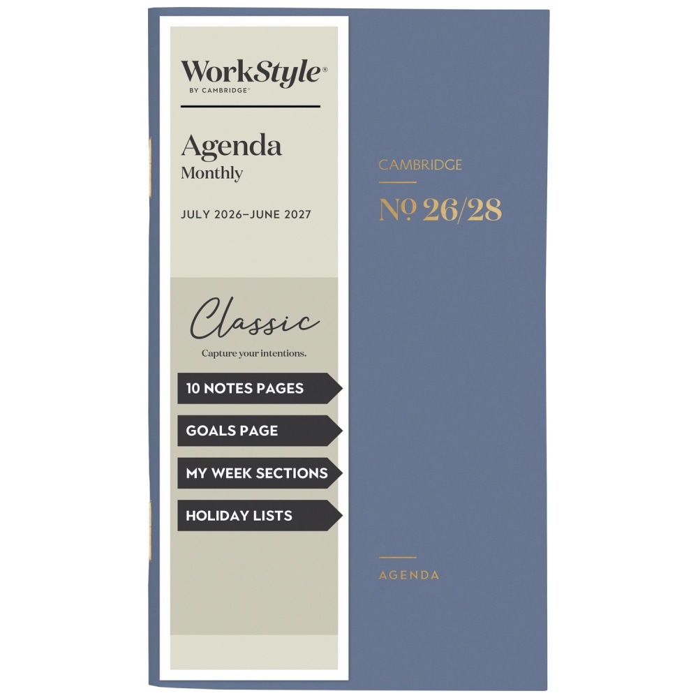 Mead Cambridge® WorkStyle® Classic Academic 2026-2028 Two Year