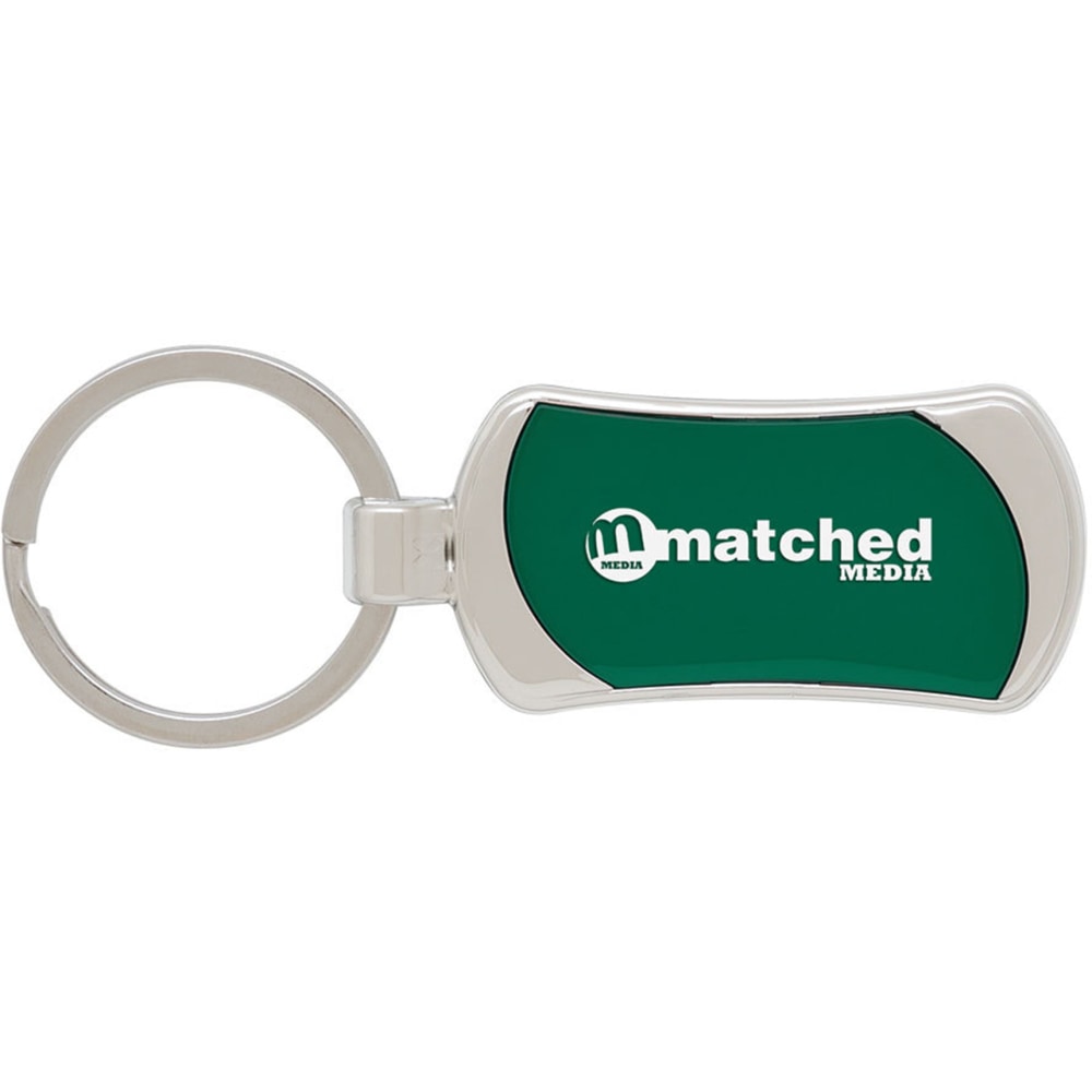 Silver Accent Key Tag