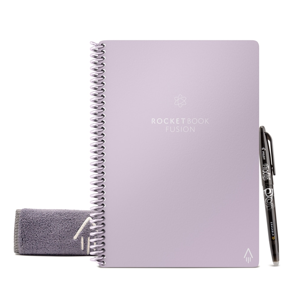 Rocketbook Fusion Smart Reusable Executive-Size Notebook, 6"