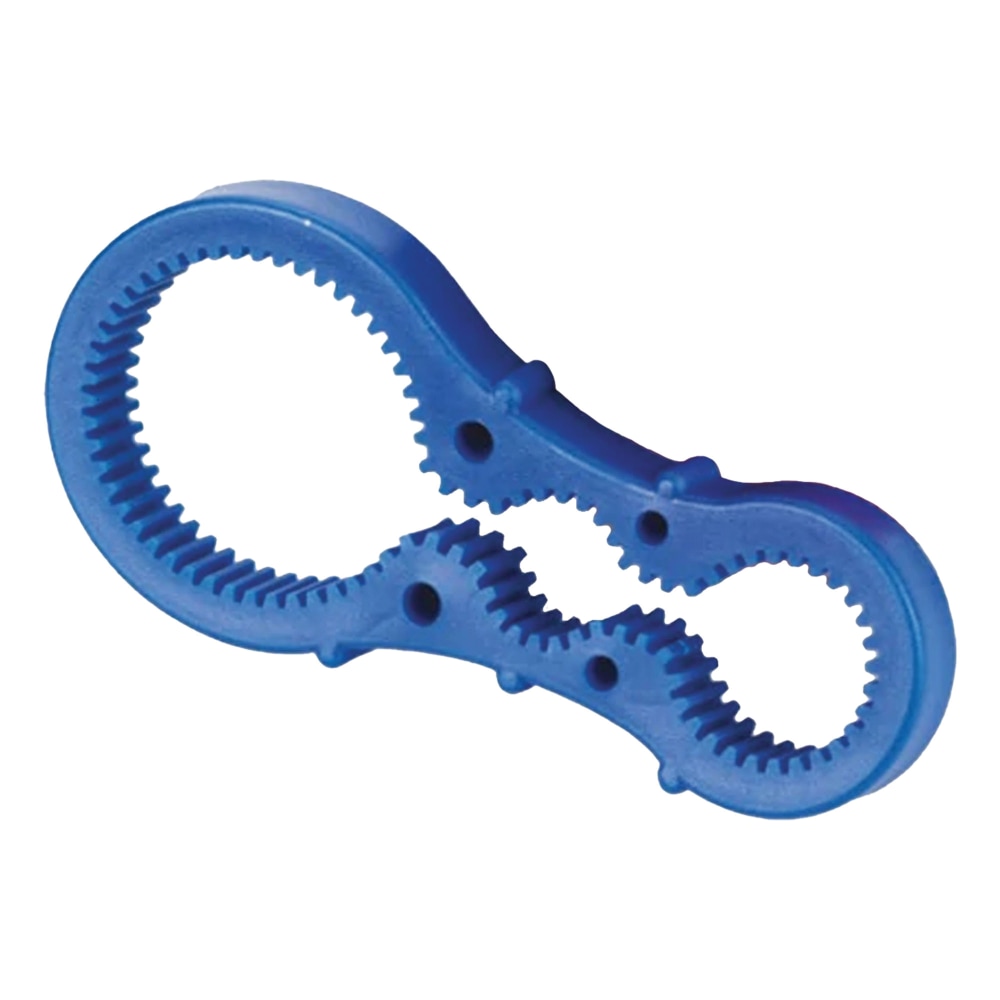 Better Houseware Adjustable Rubber Non-Slip Jar Gripper, Blue
