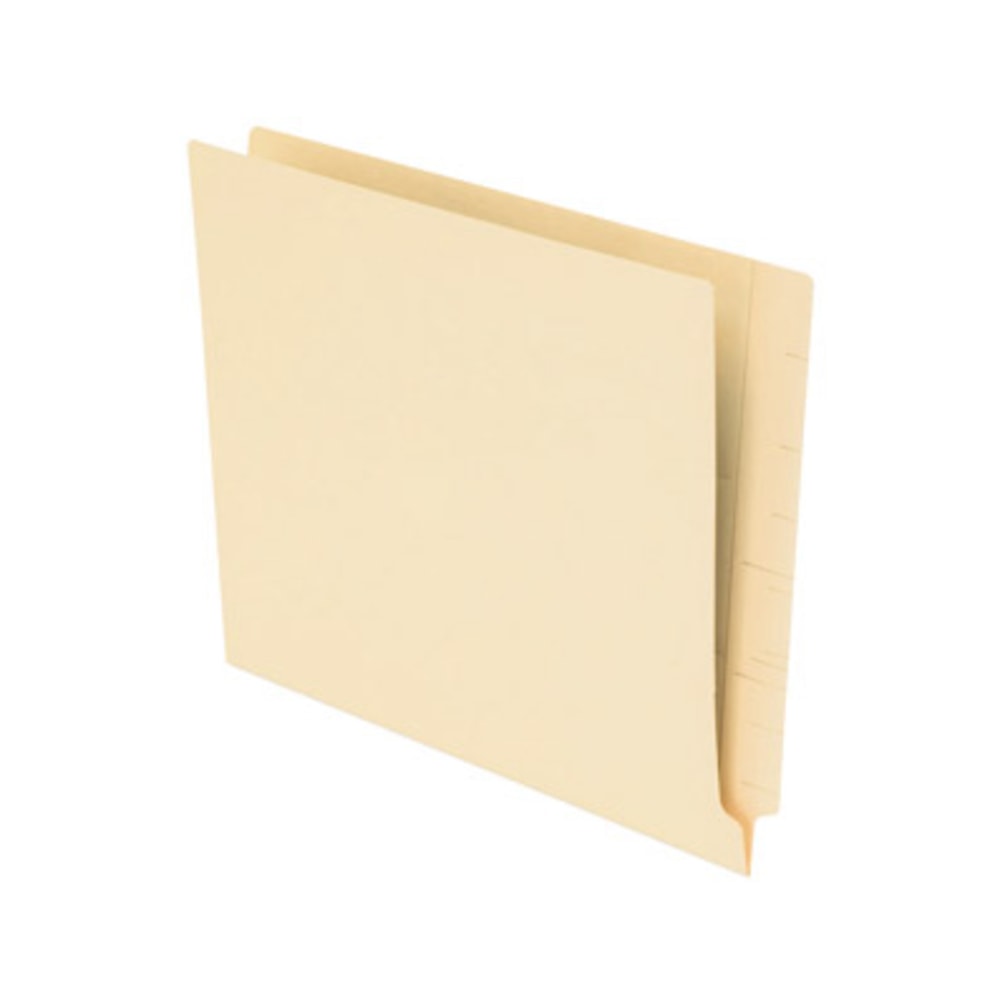 Pendaflex® Smart Shield™ End-Tab Folders, Letter Size, Manila,