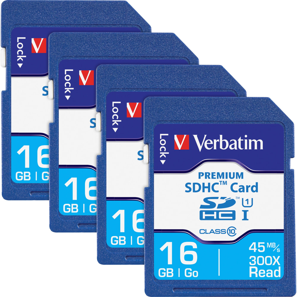 Verbatim Premium 16 GB Class 10 SDHC -