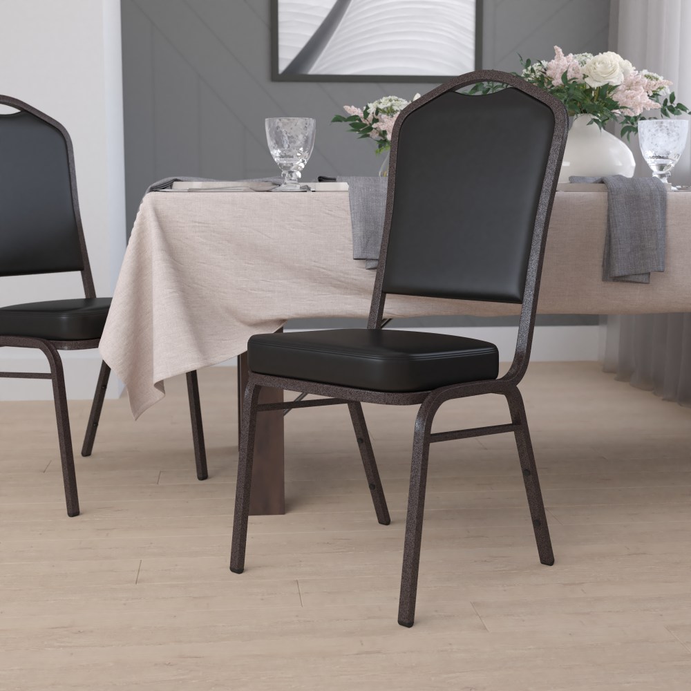 Flash Furniture HERCULES Series Crown Back Stacking Banquet