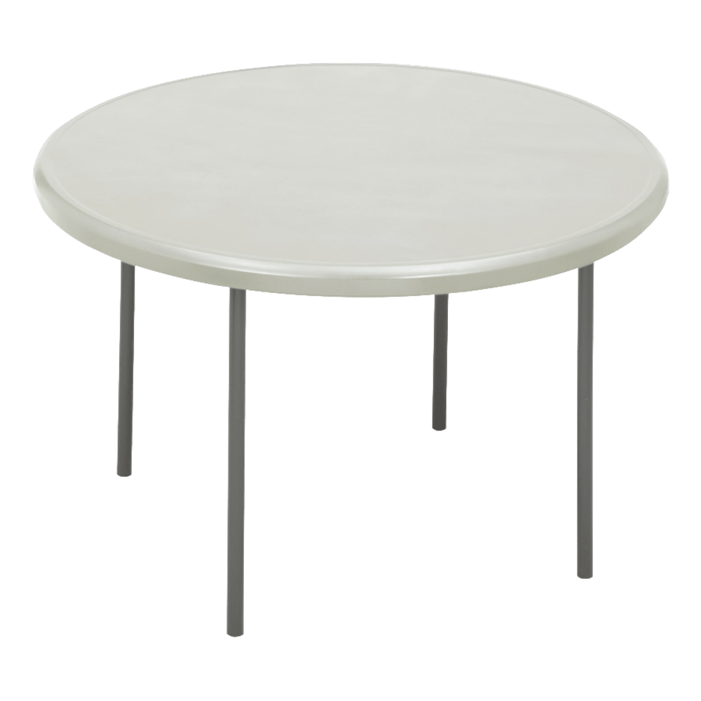 Iceberg Indestruct-Table Too Round Folding Table, 29"H x