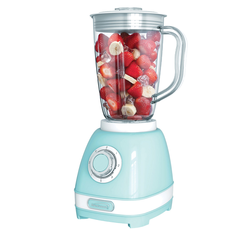 Brentwood Retro 2-Speed Blender With 50 Oz Plastic