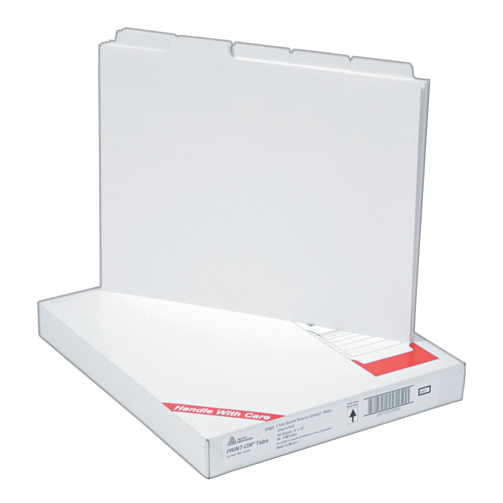 Avery® Unpunched Copier Tab Dividers, 8 1/2" x