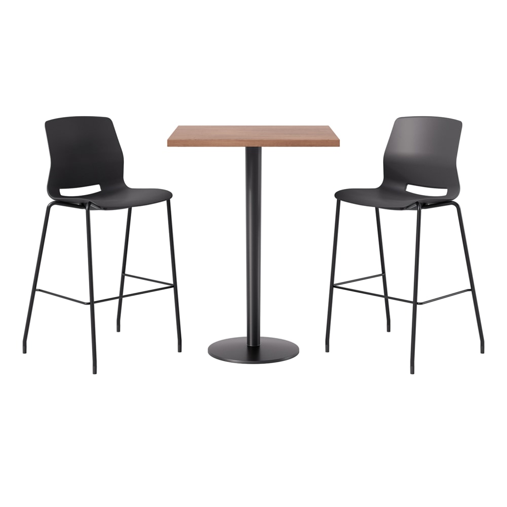 KFI Studios Proof Bistro Square Pedestal Table, Includes