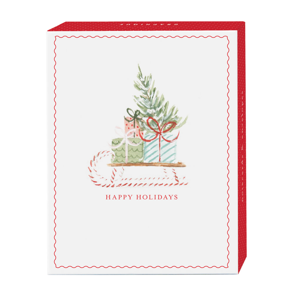 Graphique Holiday Boxed Cards, 5" x 7", Watercolor
