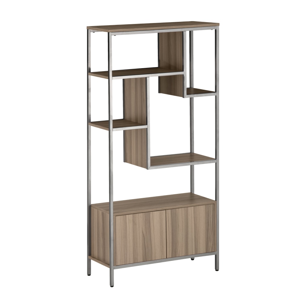 Techni Mobili 63"H Storage Rack 5-Shelf Bookcase With