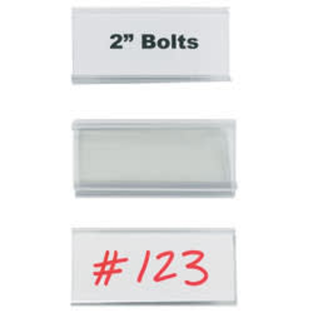 Wire-Rac™ Snap-On Label Holders, 1 5/16" x 3",