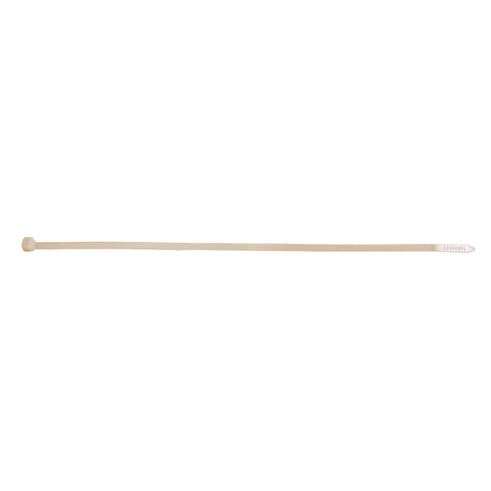 Eagle Aspen Temperature-Rated Cable Ties, 11”, Clear, Pack