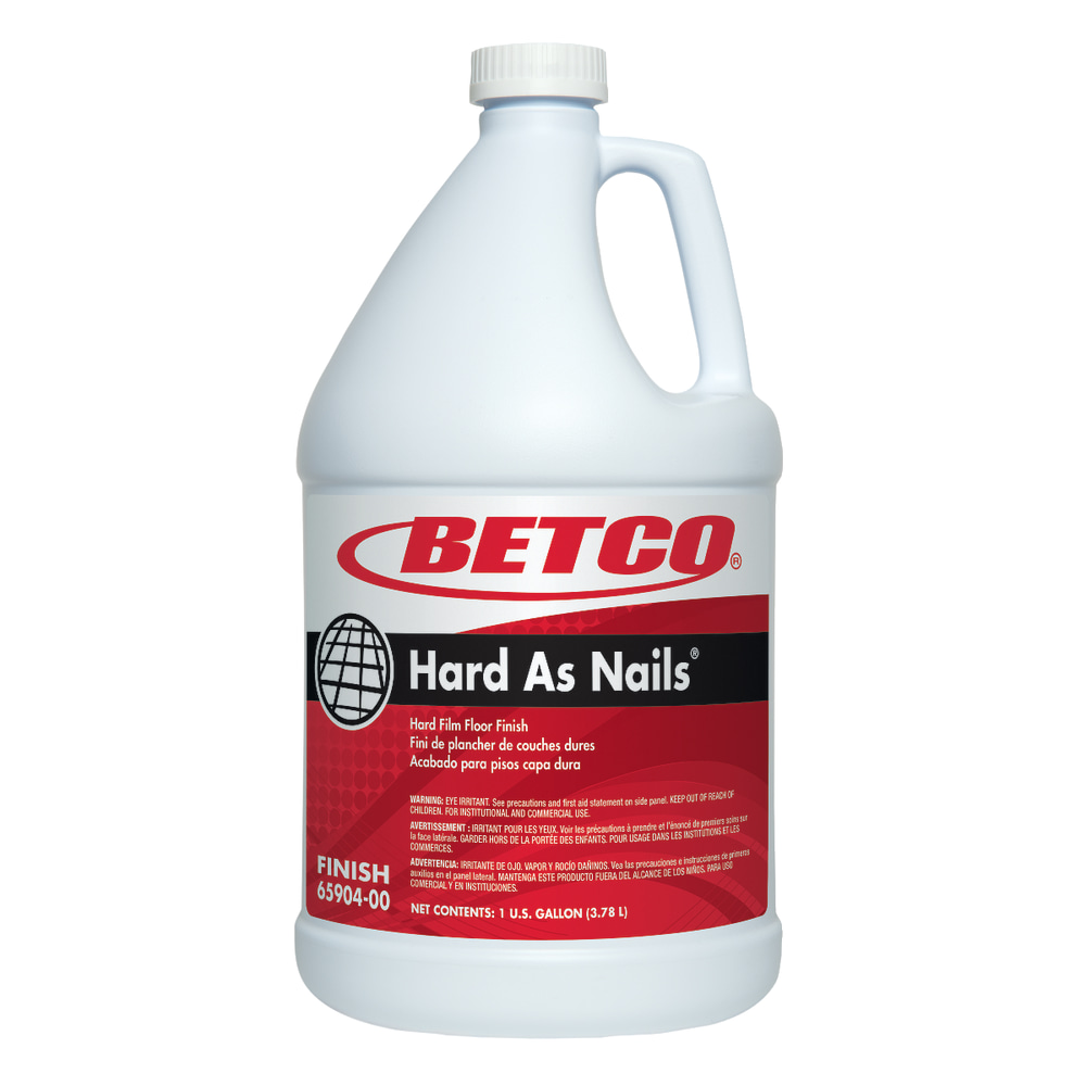 Betco® Hard As Nails® Floor Finish, 128 Oz