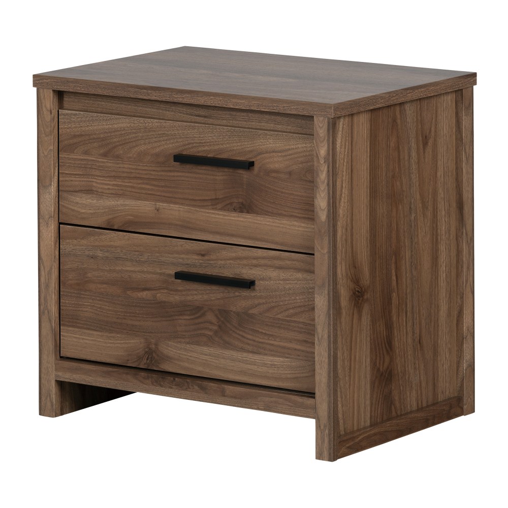 South Shore Tao 2-Drawer Nightstand, 22-1/2"H x