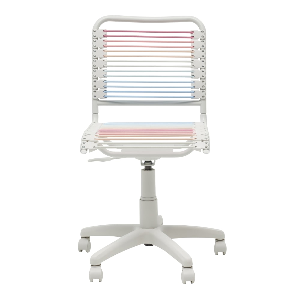 Eurostyle Round Bungie Fabric Low-Back Office Task Chair,