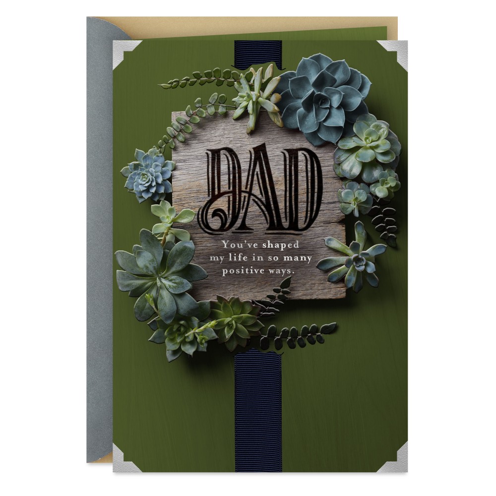 Hallmark Father's Day Card for Dad (You Shaped