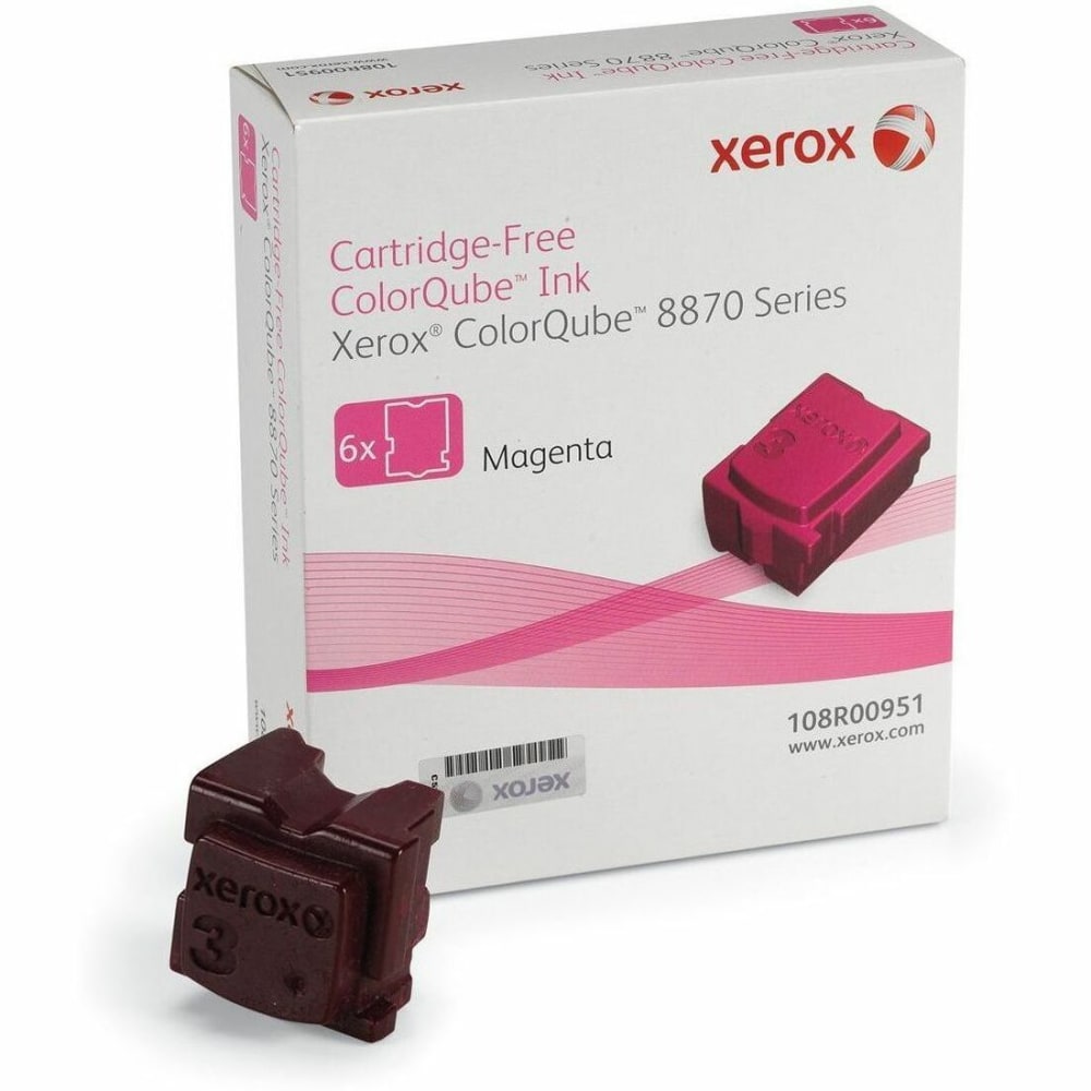 Xerox® 8870 ColorQube Magenta Solid Ink, Pack Of