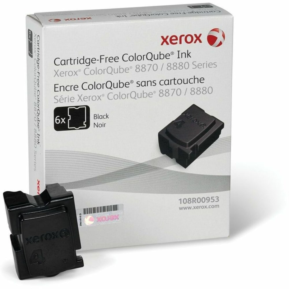 Xerox® 8870 ColorQube Black Solid Ink, Pack Of