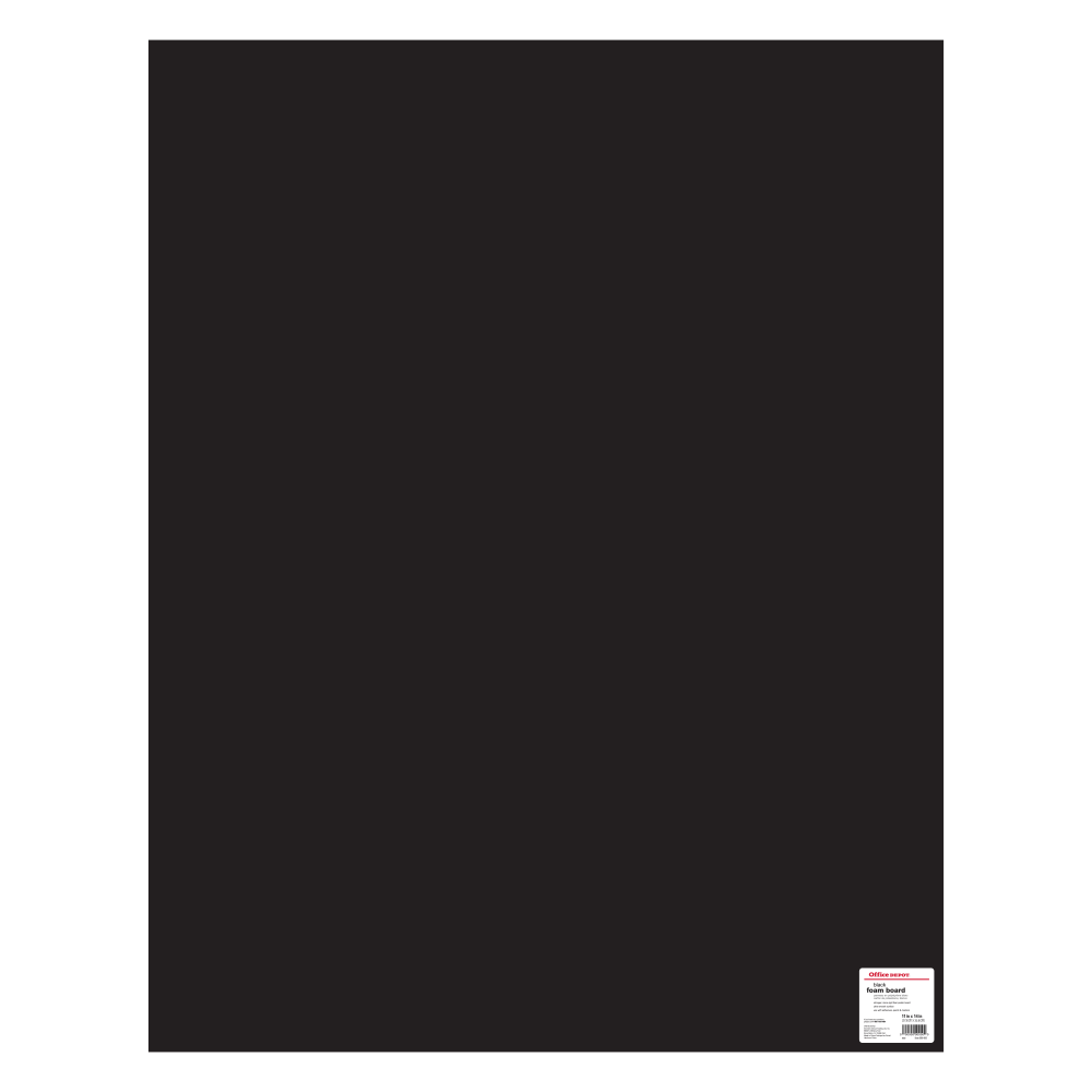 Royal Brites Foam Board, 11" x 14", Black