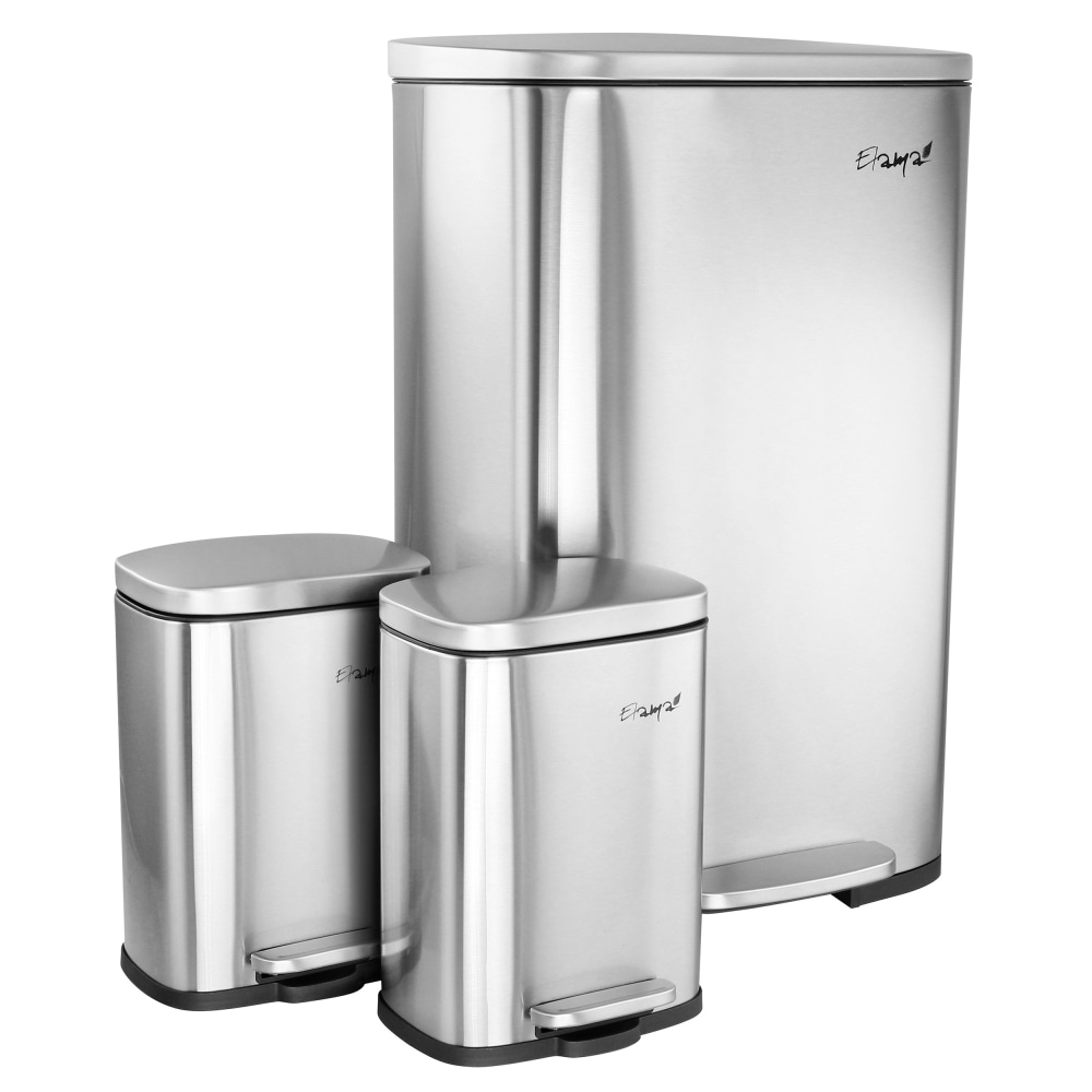 Elama 3 Piece 13 Gallon and 1.3 Gallon