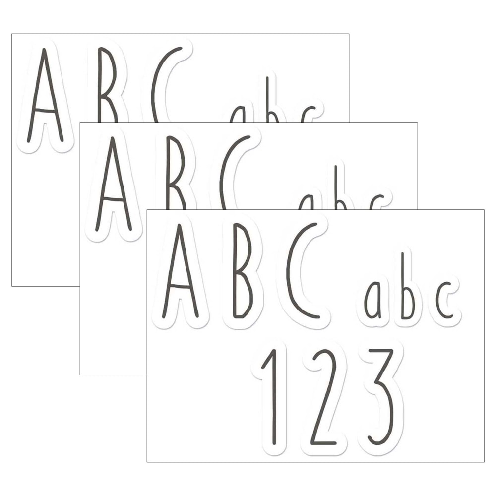 Eureka 4" Deco Letters, A Close-Knit Class Simple