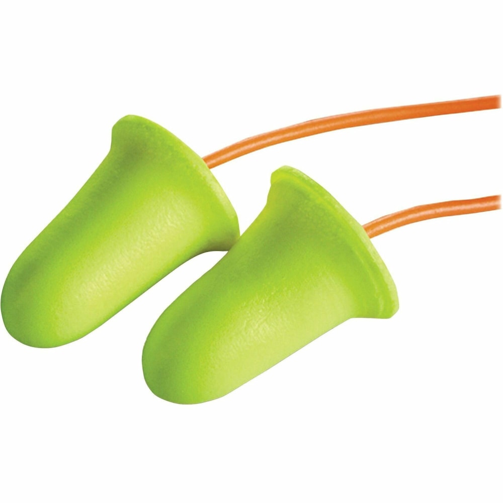 3M, E-A-Rsoft FX Earplugs, Corded, NRR 33