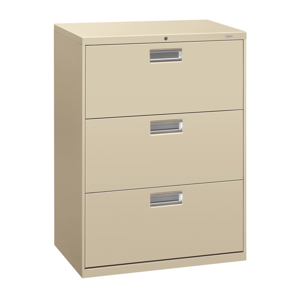 HON® Brigade® 600 36"W x 18"D Lateral 3-Drawer