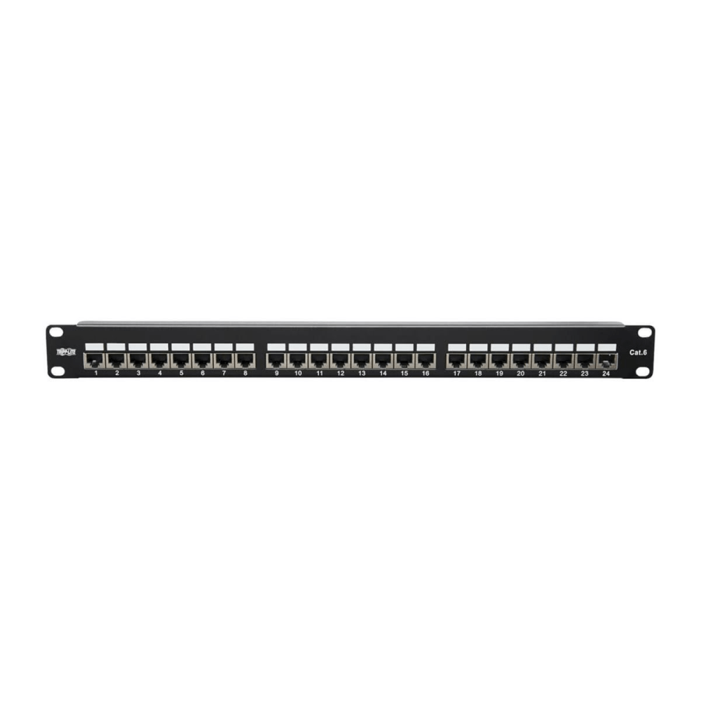Tripp Lite® 24-Port Cat5e/Cat6 Ethernet Patch Panel