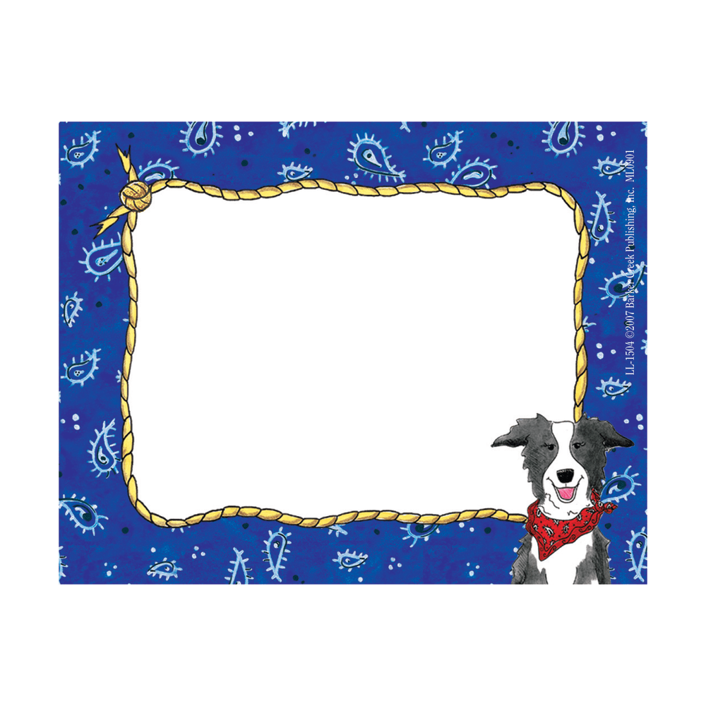 Barker Creek Self-Adhesive Name Badge Labels, 3 1/2”